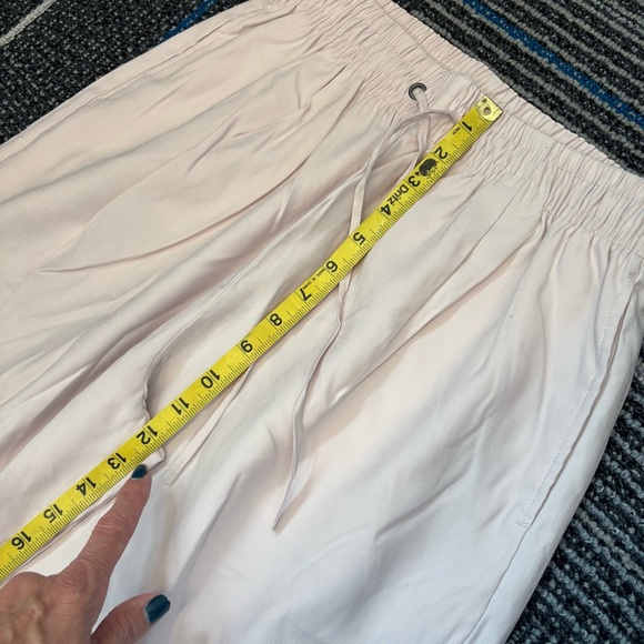 NWT American Tall Relaxed Pull On Pants Small Tall Light Pink Wide Leg - Picture 7 of 11